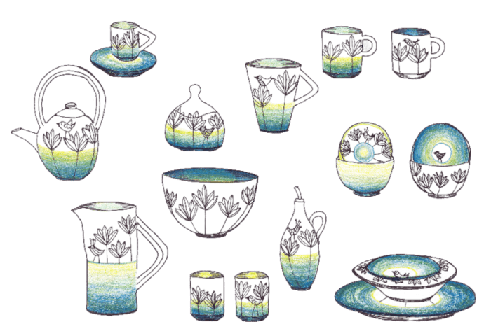 collezione acquerellato