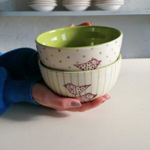 BOLO VERDE h8cm set 2 pezzi