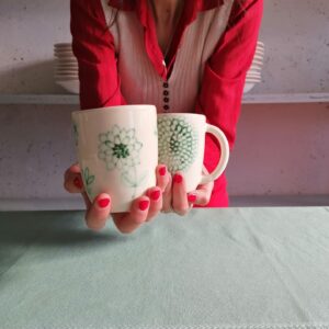 TAZZA DA CAPPUCCINO h9cm set 2 pezzi