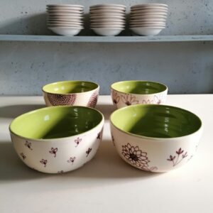 BOLO VERDE ACIDO h8cm set 4 pezzi