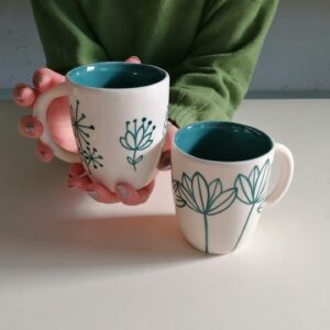 TAZZA DA CAPPUCCINO OTTANIO h9cm set 2 pezzi